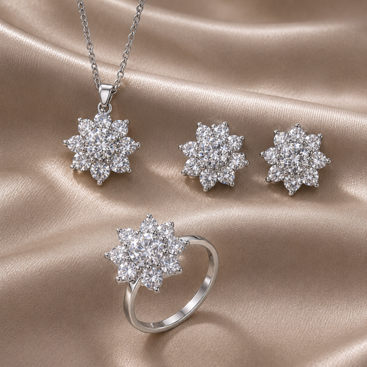 Sunflower Jewelry Set