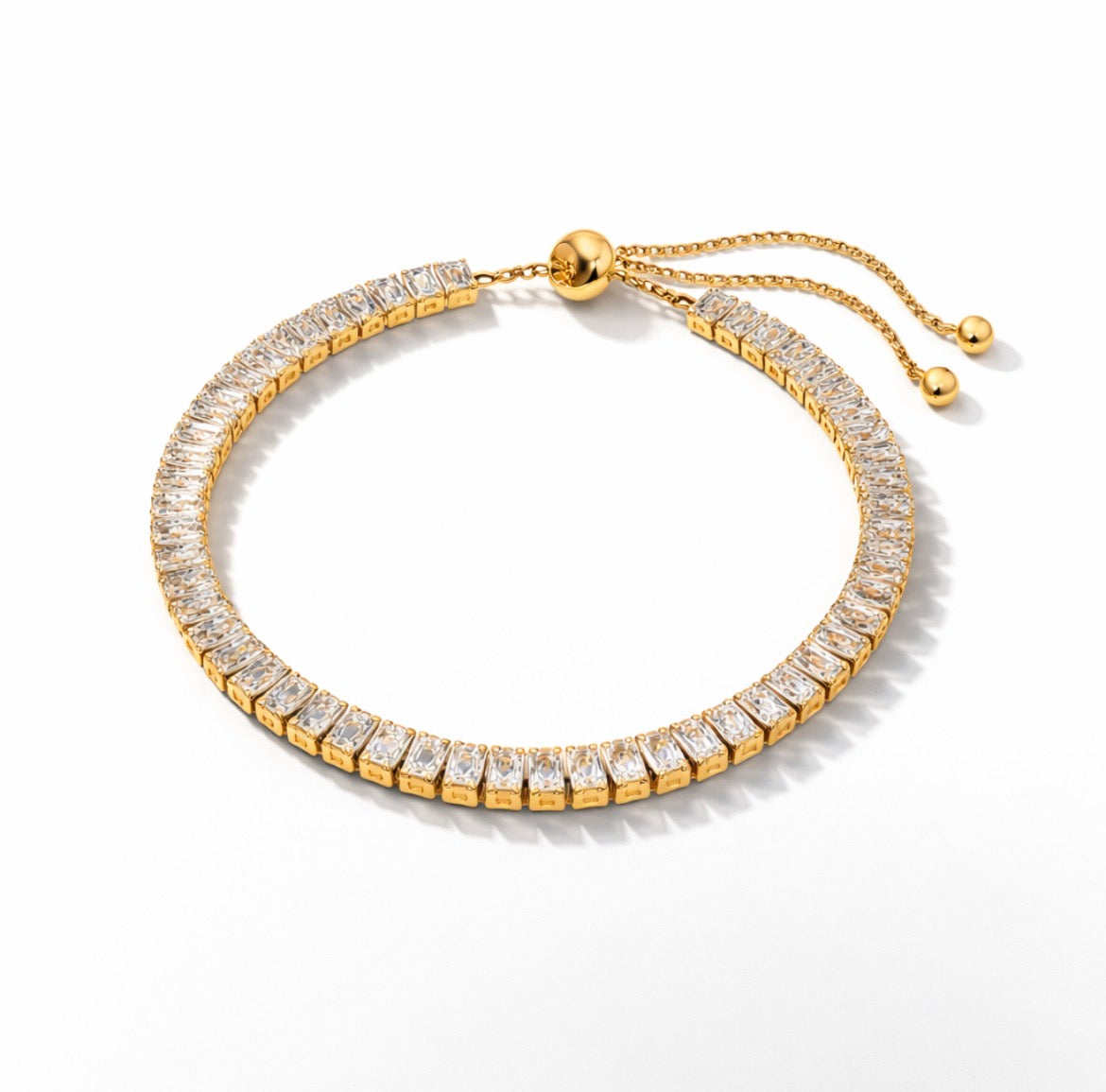 Adjustable String Tennis Bracelet