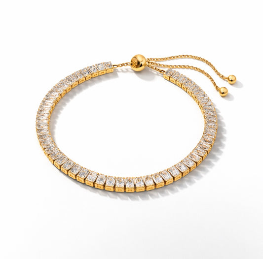 Adjustable String Tennis Bracelet