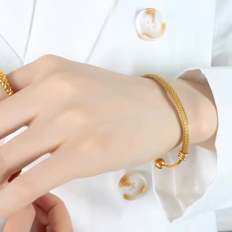 Weave Pattern Jewelry Set