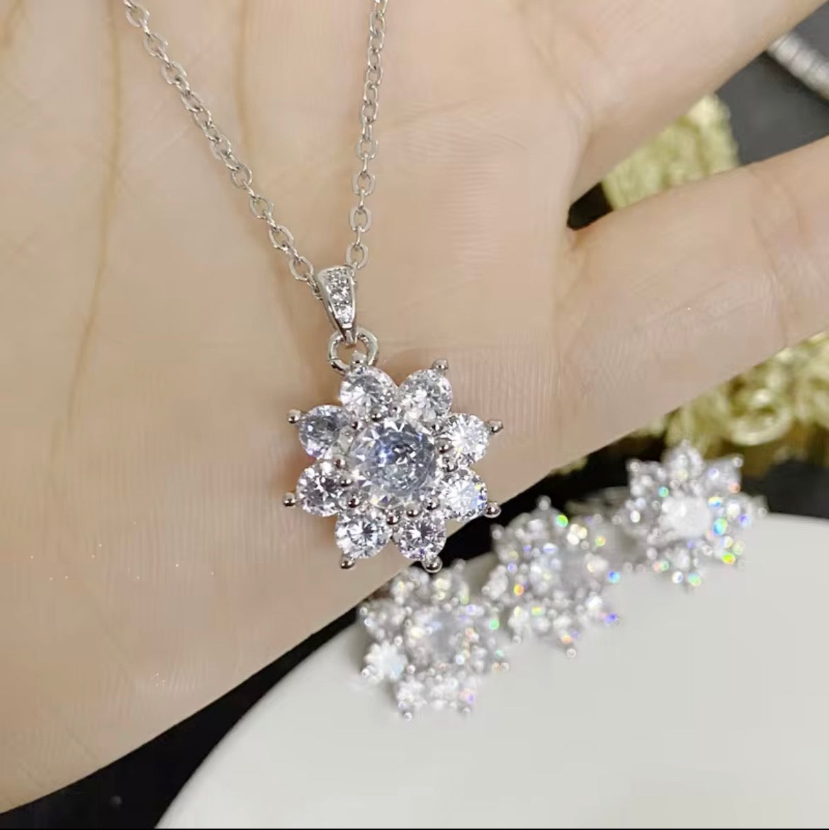 Sunflower Jewelry Set