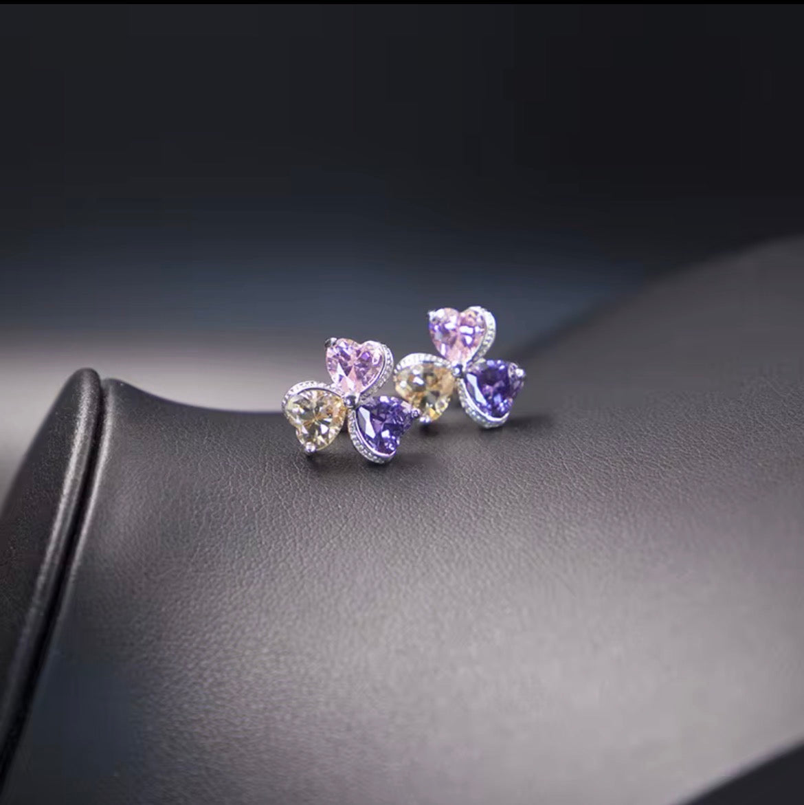 Multicolor Clover Jewelry Set