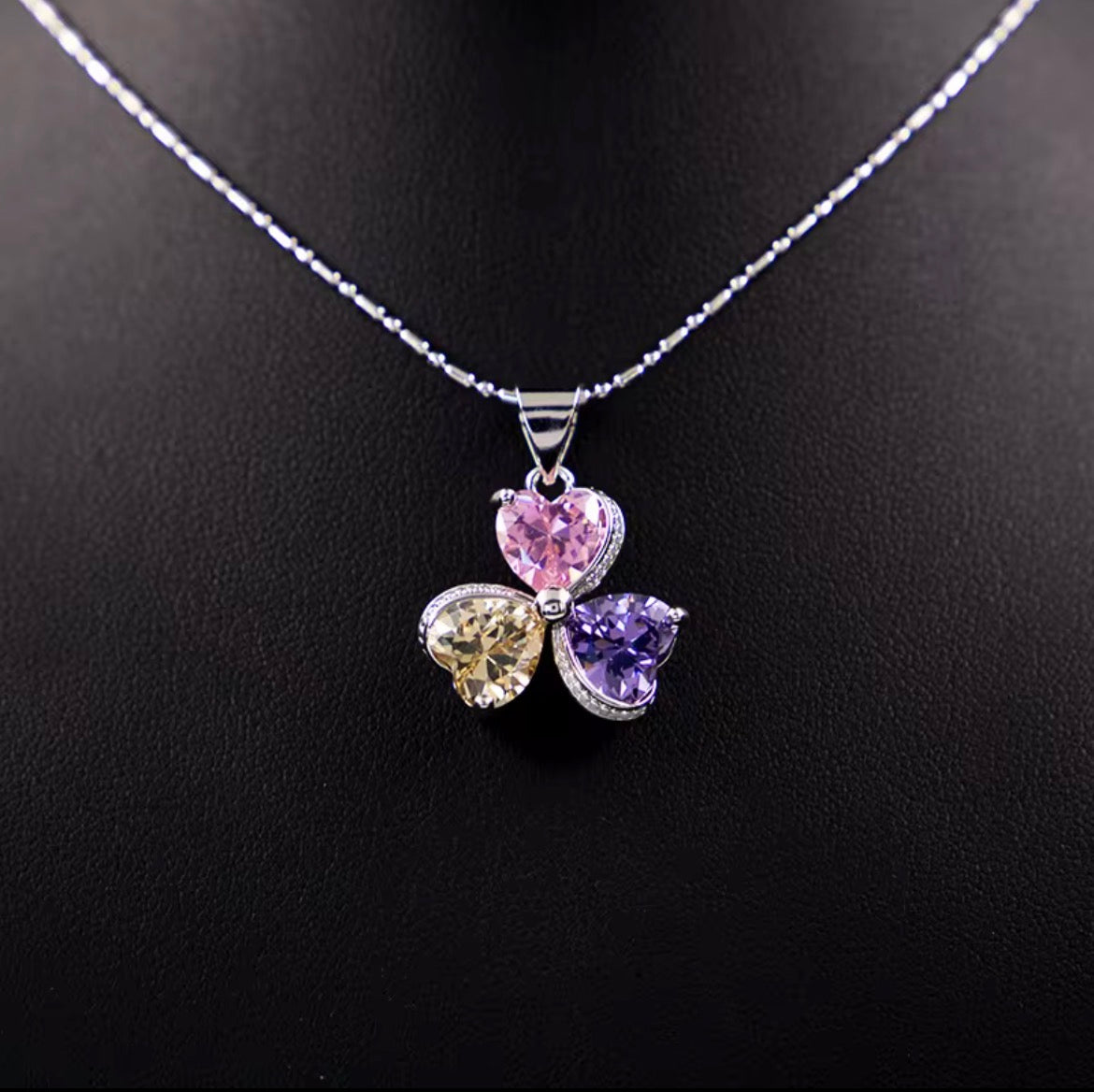 Multicolor Clover Jewelry Set